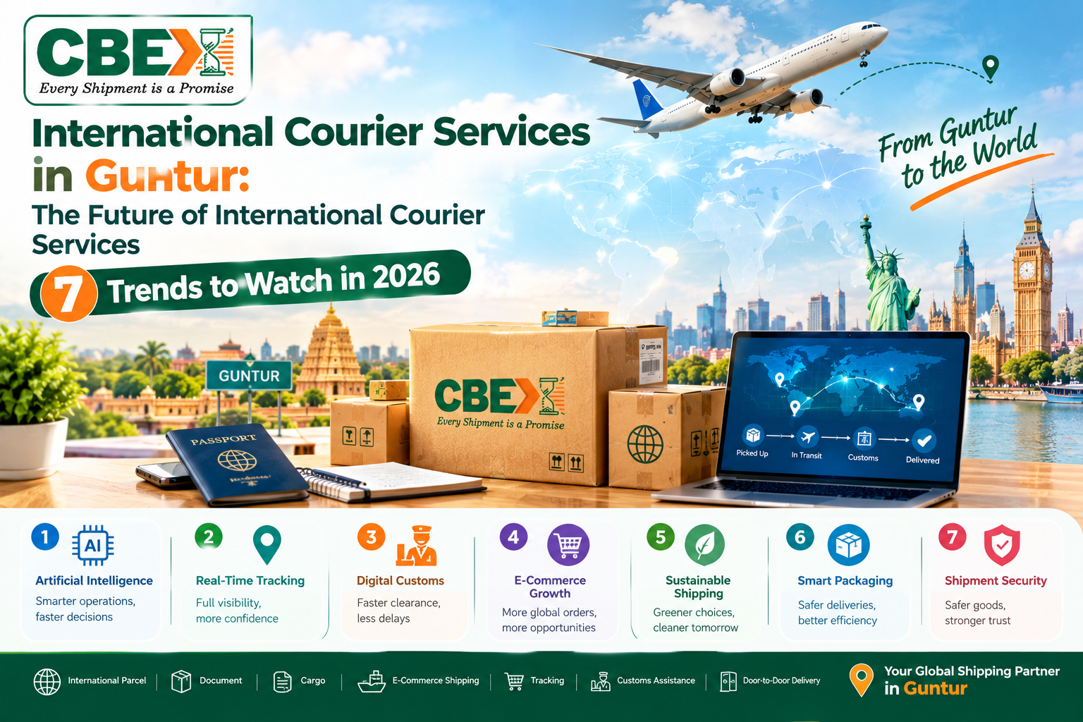 International Courier Services in Guntur: The Future of International Courier Services — 7 Trends to Watch in 2026