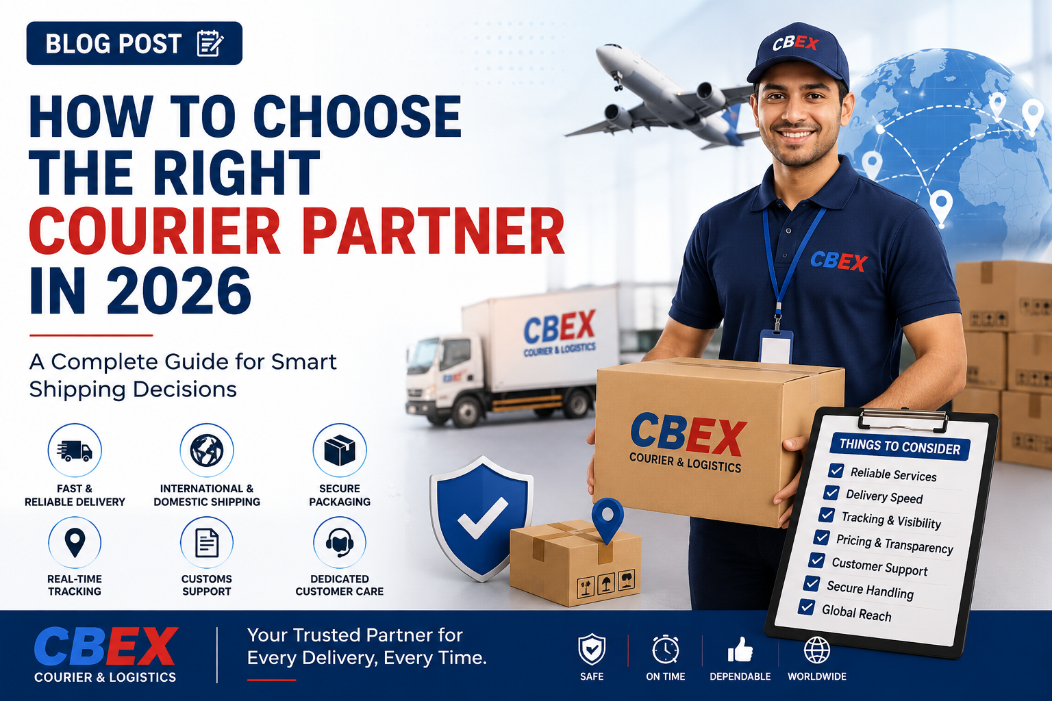 choose the right courier partner in 2026. Compare courier services, delivery speed, tracking, pricing, packaging, customs support.